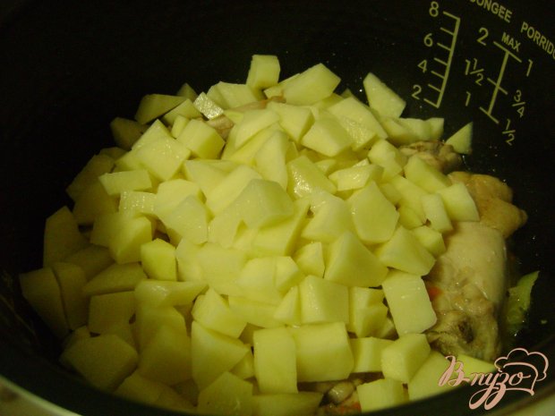Азу с курицей в мультиварке Азу с курицей в мультиварке