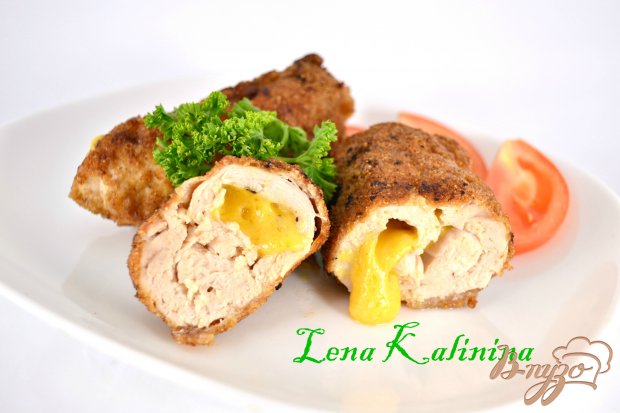 Куриные рулетики с сыром Куриные рулетики с сыром