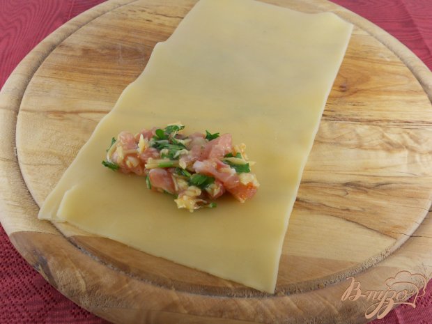 Лазанья-рулеты с мясом и сыром Лазанья-рулеты с мясом и сыром