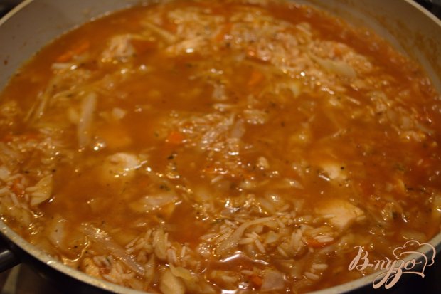 Греческий лаханоризо с курицей Греческий лаханоризо с курицей