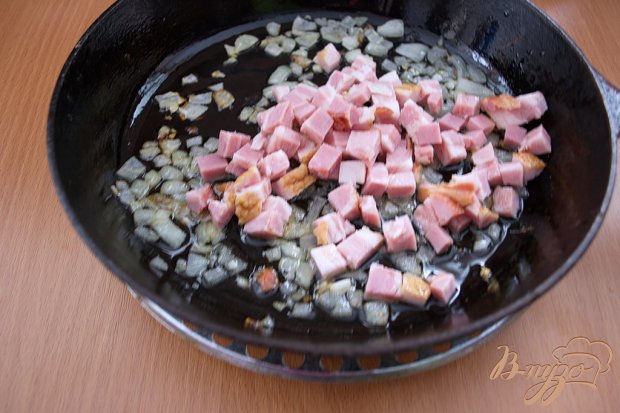 Аля-ризотто с беконом и луком Аля-ризотто с беконом и луком