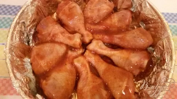Куриные ножки под остро-сладким соусом Куриные ножки под остро-сладким соусом