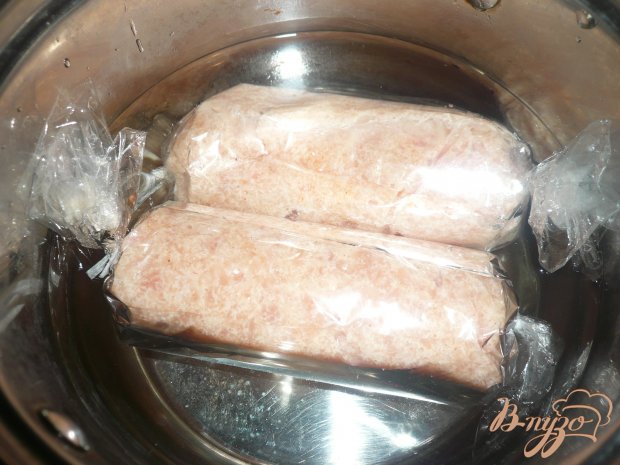 Домашняя куриная колбаса Домашняя куриная колбаса