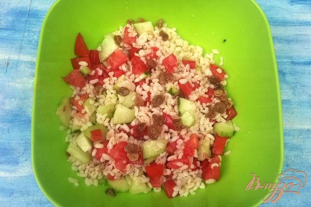 Салат с булгуром и баклажанами Салат с булгуром и баклажанами