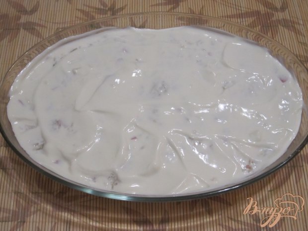 Рисовая запеканка с колбасой и сыром Рисовая запеканка с колбасой и сыром