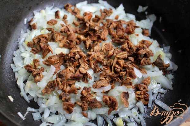 Блины с грибами и картофелем Блины с грибами и картофелем