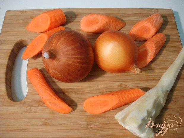Холодец из курицы и свинины Холодец из курицы и свинины