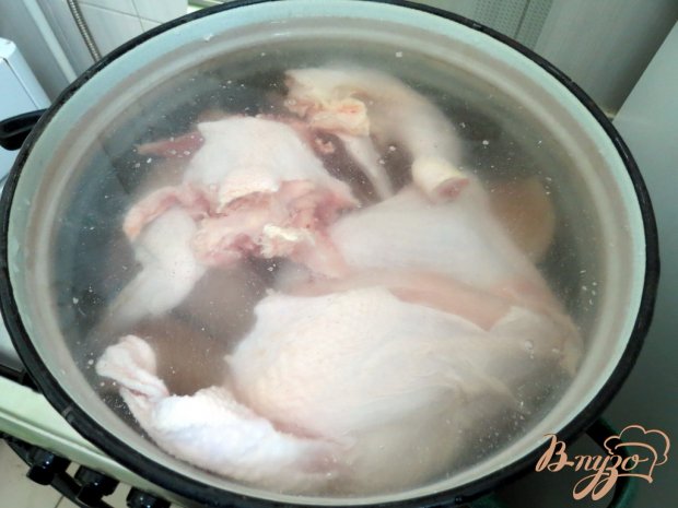 Холодец из курицы и свинины Холодец из курицы и свинины