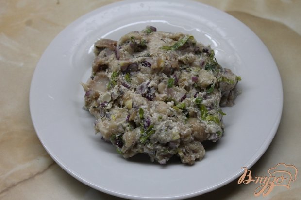 Куриная котлета с зеленью Куриная котлета с зеленью