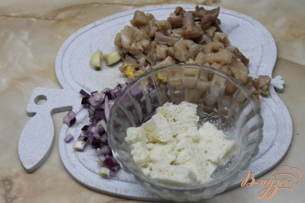 Куриная котлета с зеленью Куриная котлета с зеленью