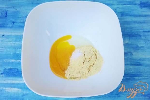 Золотистый суп с кукурузными клецками Золотистый суп с кукурузными клецками