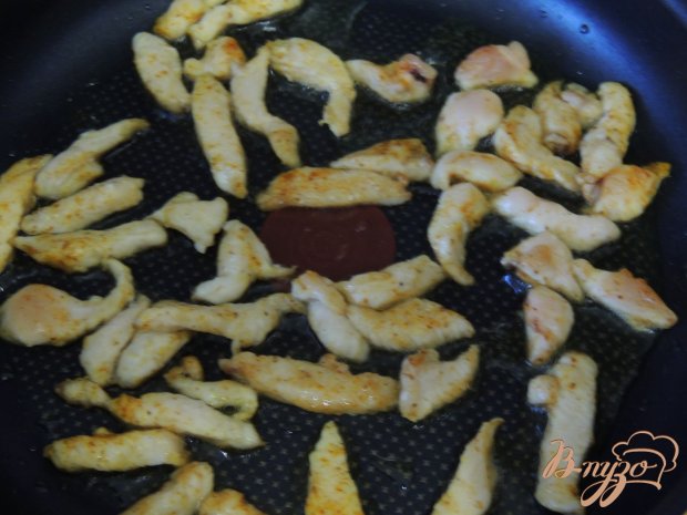 Салат с перловой крупой и курицей Салат с перловой крупой и курицей