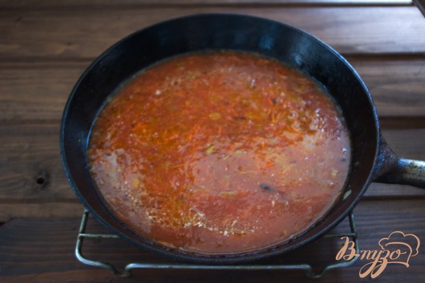 Томатный суп с мясом и макаронами Томатный суп с мясом и макаронами