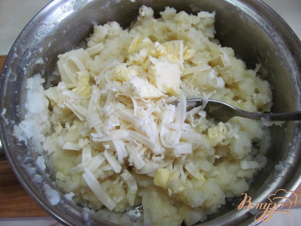 Картофельные пирамидки с грибами. Картофельные пирамидки с грибами.