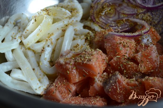 Пицца с морепродуктами Пицца с морепродуктами