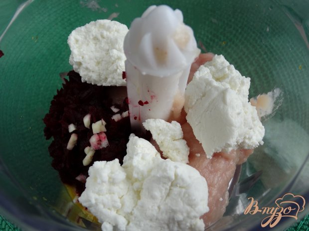 Куриные крокеты с творогом и свеклой Куриные крокеты с творогом и свеклой