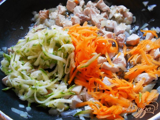 Картофельный пирог со свининой и овощами Картофельный пирог со свининой и овощами