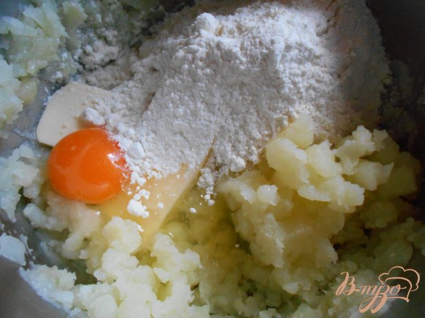 Картофельный пирог со свининой и овощами Картофельный пирог со свининой и овощами