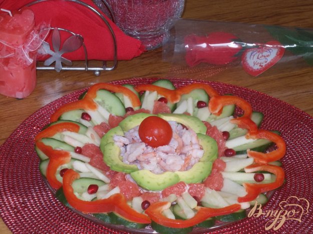 креветочний салат. як приготувати з фото