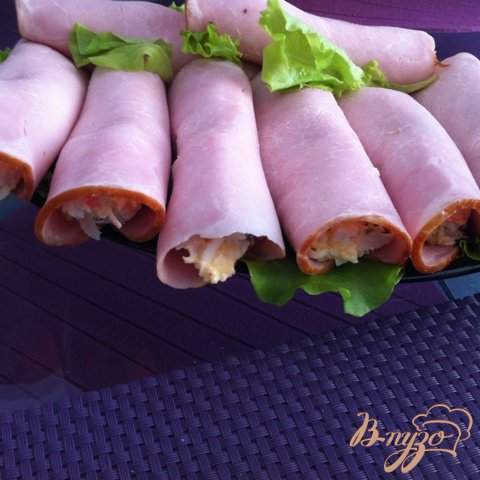 Закусочные рулетики Закусочные рулетики