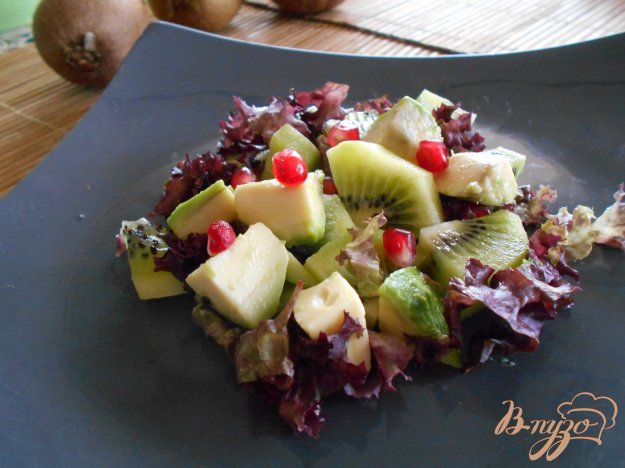салат з ківі та авокадо. як приготувати з фото
