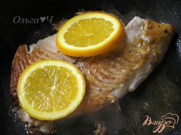 Тилапия с апельсином и рисом Басмати Тилапия с апельсином и рисом Басмати