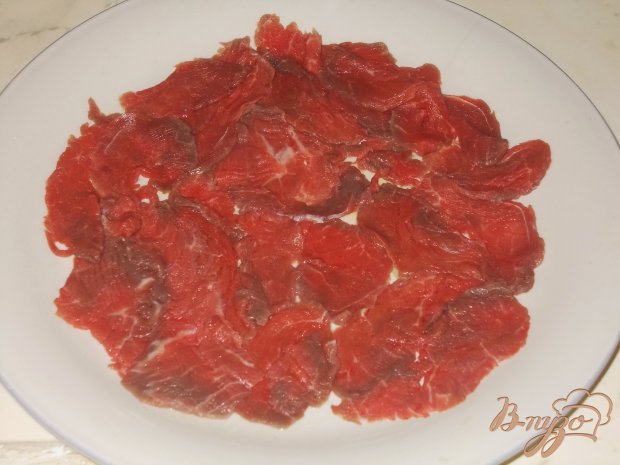 Карпаччио из говядины Карпаччио из говядины