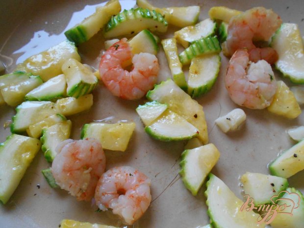 Картофельные ньокки с соусом из креветок и цуккини Картофельные ньокки с соусом из креветок и цуккини