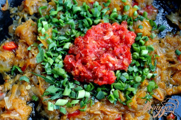 Нут с овощами и чесноком Нут с овощами и чесноком