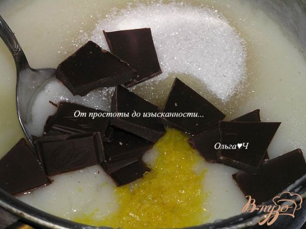 Торт а-ля "Наполеон" с шоколадным кремом (постный) Торт а-ля "Наполеон" с шоколадным кремом (постный)