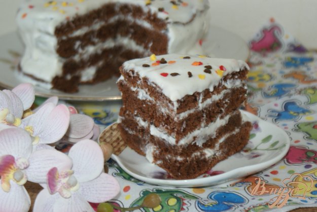шоколадний торт на сковороді. як приготувати з фото