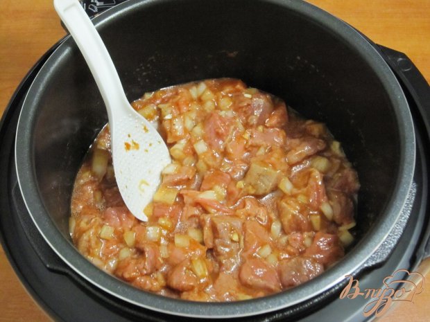 Мясо тушеное в мультиварке рецепт