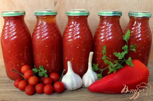 заправка для борщу з помідорів і червоного перцю. як приготувати з фото