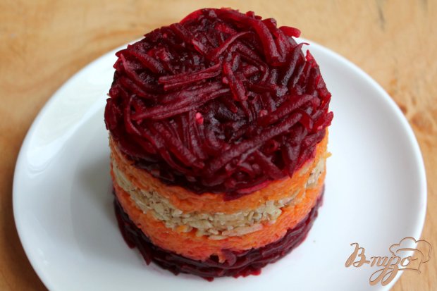 салат из свеклы и моркови и яблока рецепт