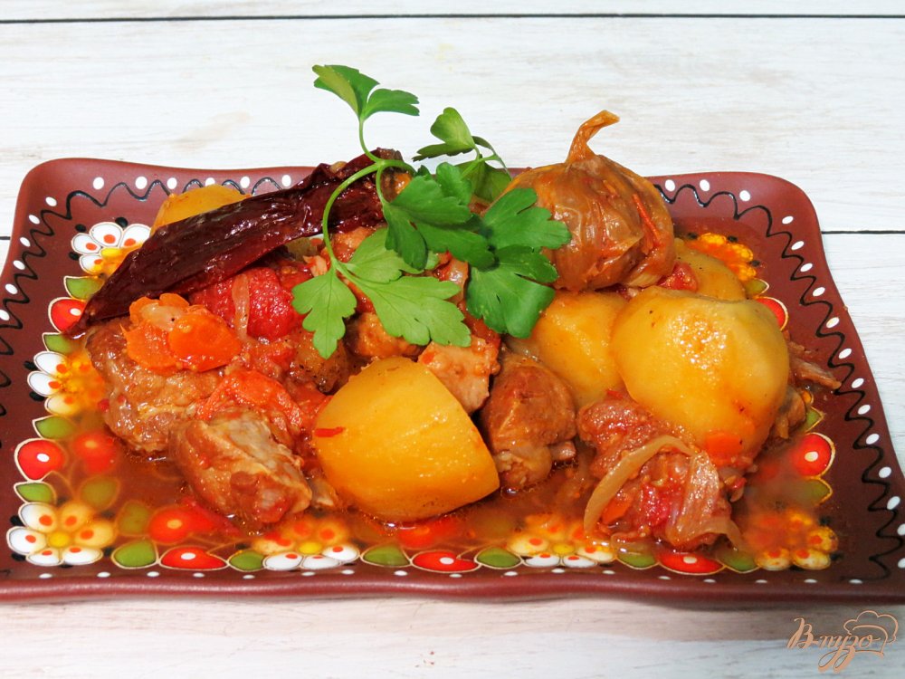 Рецепт мясо с овощами с пошагово Рецепт мясо с овощами с пошагово
