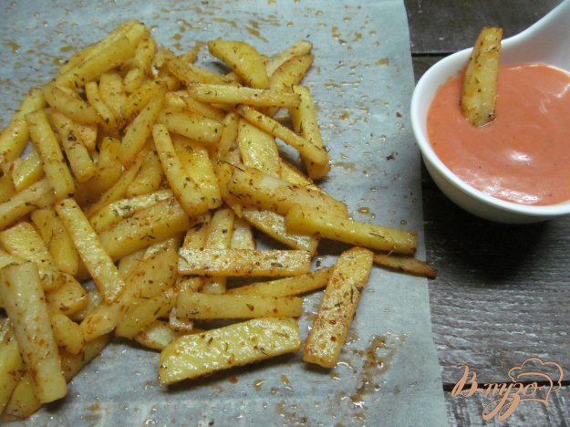 Картофель фри в духовке. Рецепт с пошаговыми фото Картофель фри в духовке. Рецепт с пошаговыми фото