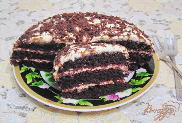 Торт панчо с орехами и вишней рецепт