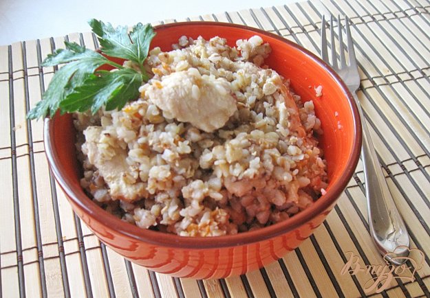 Каша гречневая с курицей рецепт с пошагово Каша гречневая с курицей рецепт с пошагово