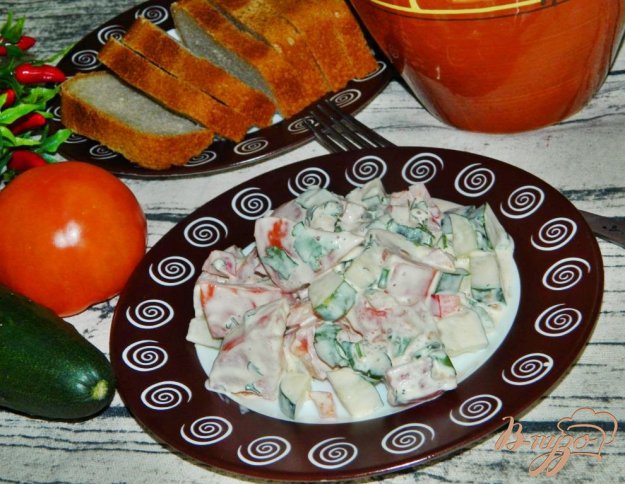 Овощные салат рецепт с пошагово Овощные салат рецепт с пошагово