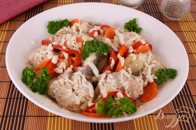 Хек с овощами пошагово Хек с овощами пошагово