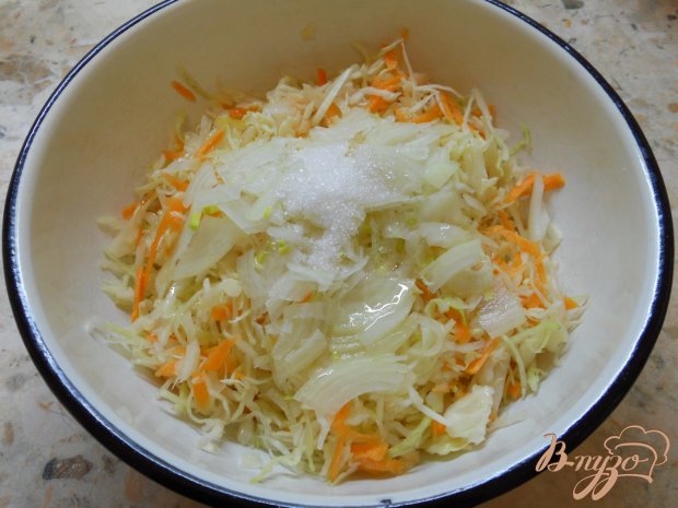 Салат из капусты и моркови с уксусом рецепт с пошагово