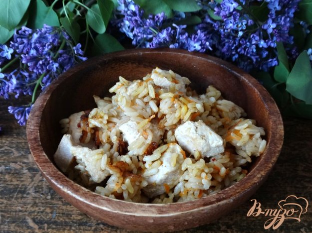 Плов с куриными грудками с фото пошагово мультиварка