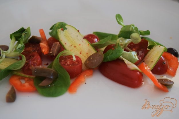 Сицилійський салат з помідорами і оливками. як приготувати з фото