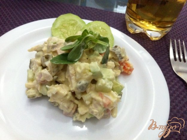 Удон с курицей и грибами и овощами рецепт с фото