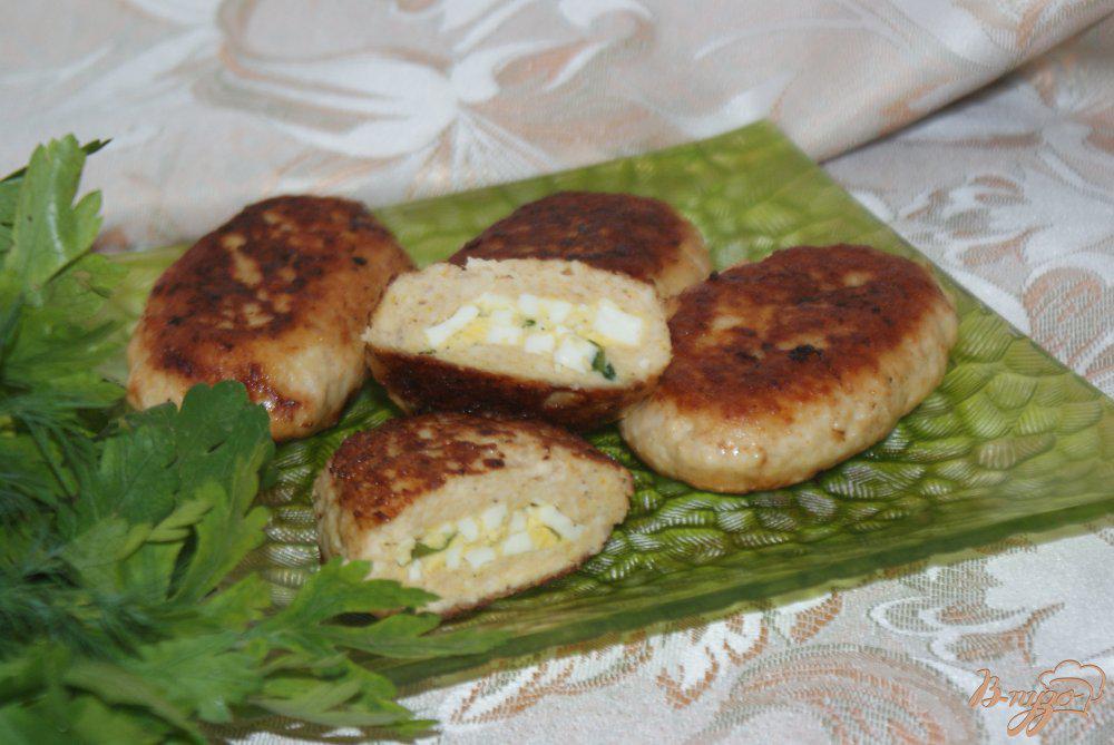 Зразы мясные с яйцом и луком в духовке рецепт с фото пошагово