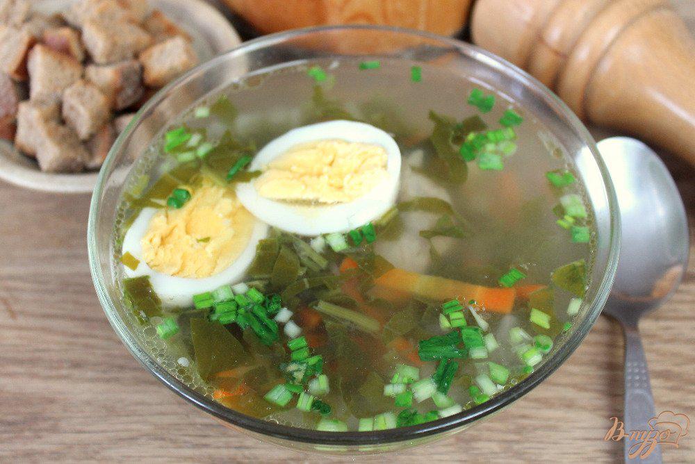 Рецепт приготовления зеленого борща с щавелем и яйцом фото пошагово