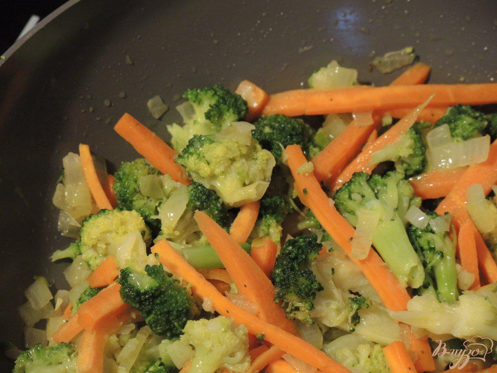 Рецепт брокколи на сковороде с овощами