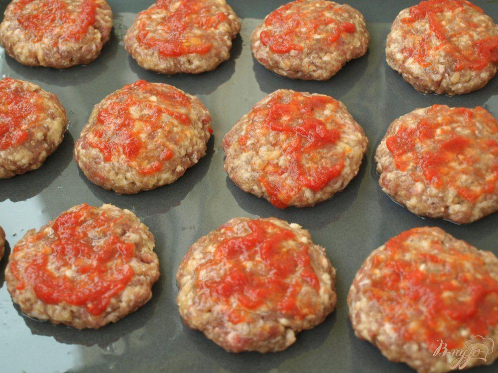 Котлеты с помидорами и с сыром в духовке рецепт с фото