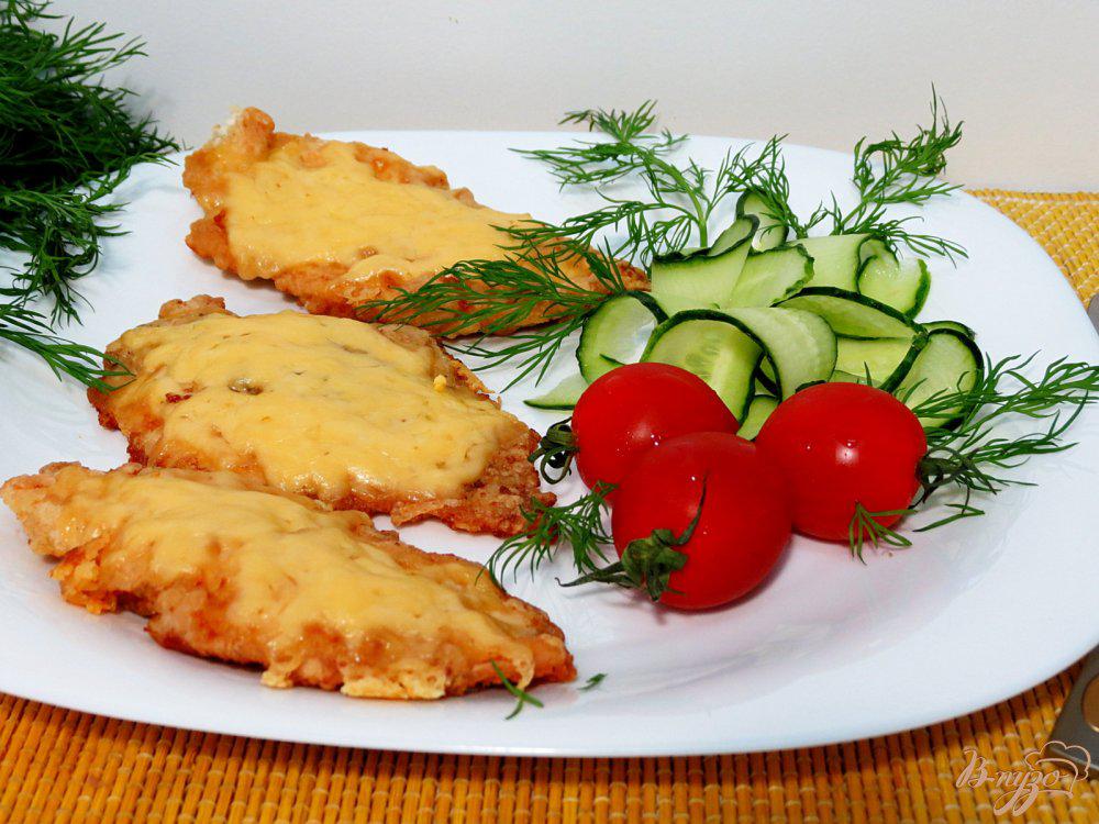 Куриное филе с плавленным сыром на сковороде рецепт с фото