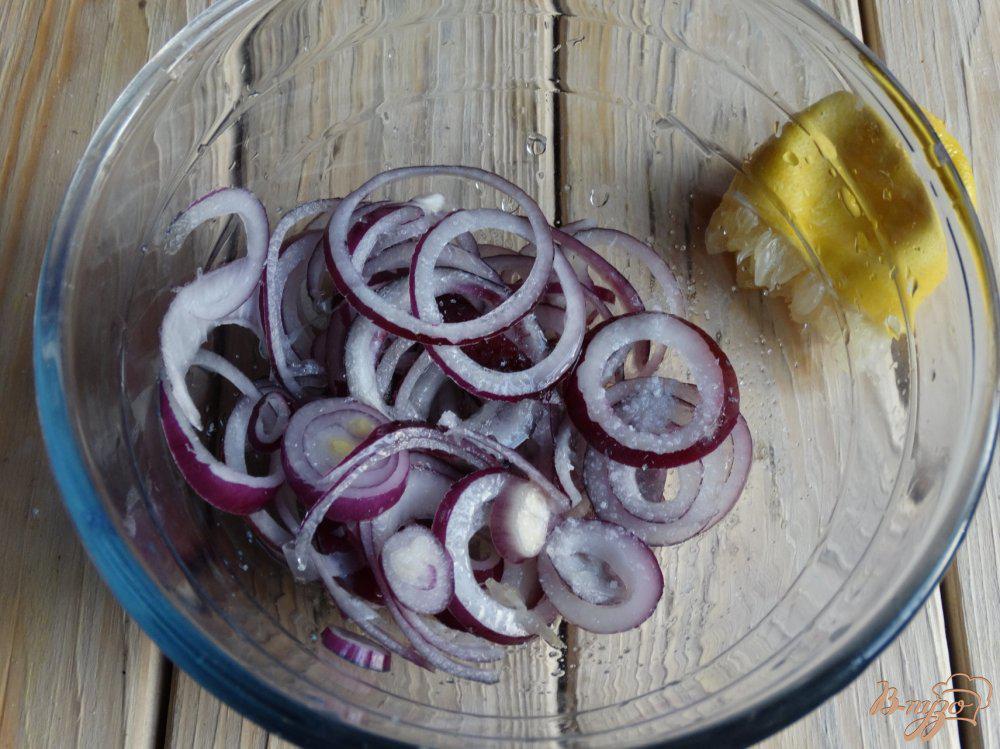 Лук в маринаде для шашлыка рецепт с фото